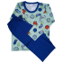 0367 Pijama Carinhas com Calça Azul  +R$ 79,00